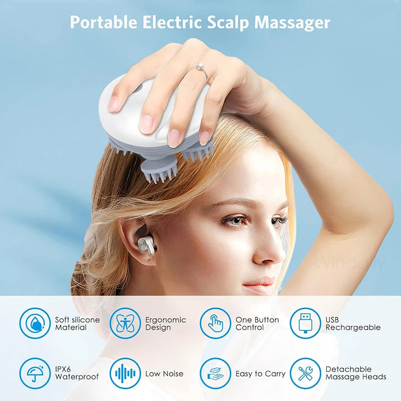 Supwell Electric Scalp Massager 3 Modes